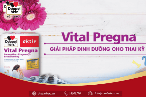 Vital Pregna – giải pháp bổ sung vitamin tổng hợp cho bà bầu