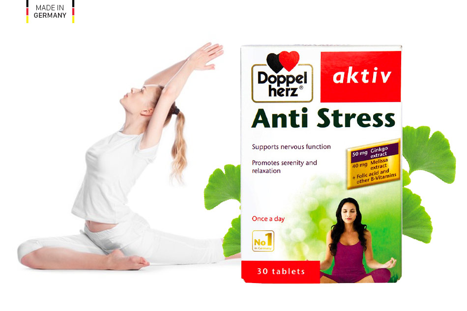 Anti Stress giúp giải toả căng thẳng và tăng cường trí nhớ