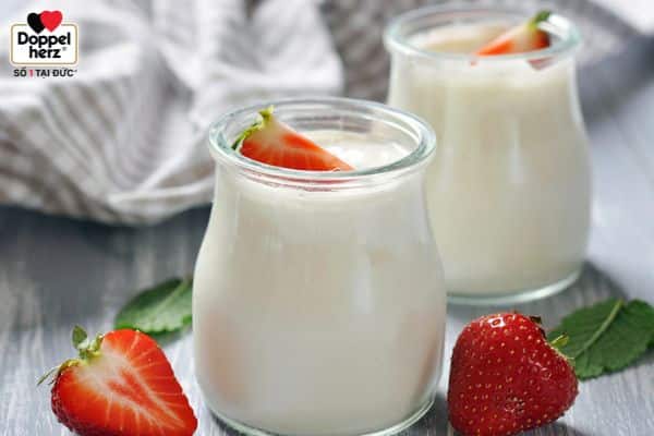 Sữa chua hoặc sữa chua uống là một trong những thực phẩm có thể cung cấp các lợi khuẩn với tác dụng tăng sức đề kháng cho cơ thể và tăng miễn dịch cho đường ruột