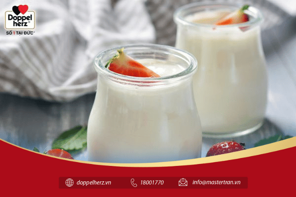 Sữa chua hoặc sữa chua uống là một trong những thực phẩm có thể cung cấp các lợi khuẩn với tác dụng tăng sức đề kháng cho cơ thể và tăng miễn dịch cho đường ruột