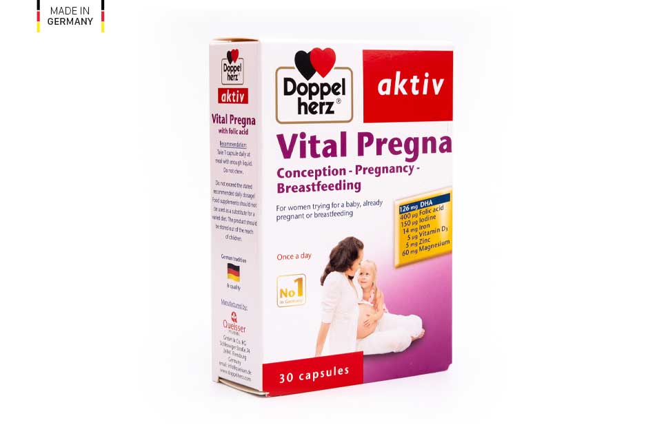 vitamin e cho bà bầu - vital pregna