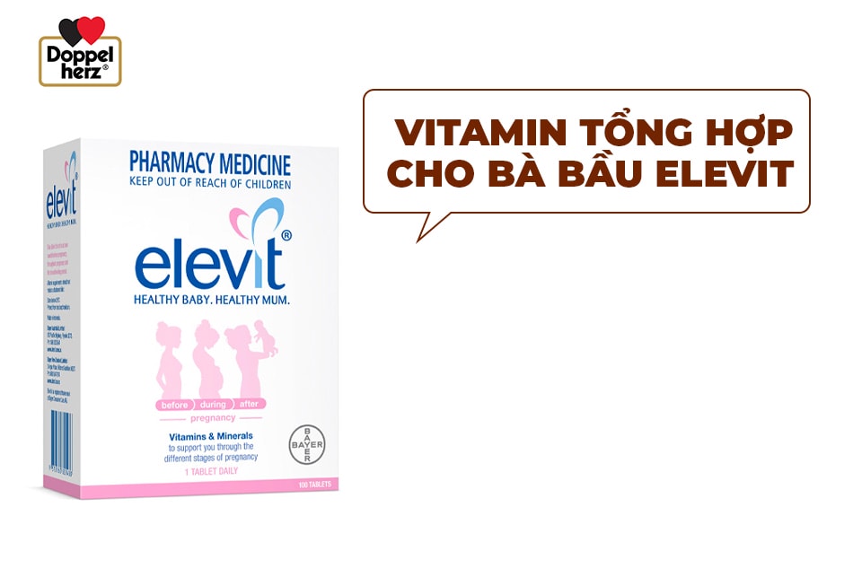 Vitamin tổng hợp cho bà bầu Elevit