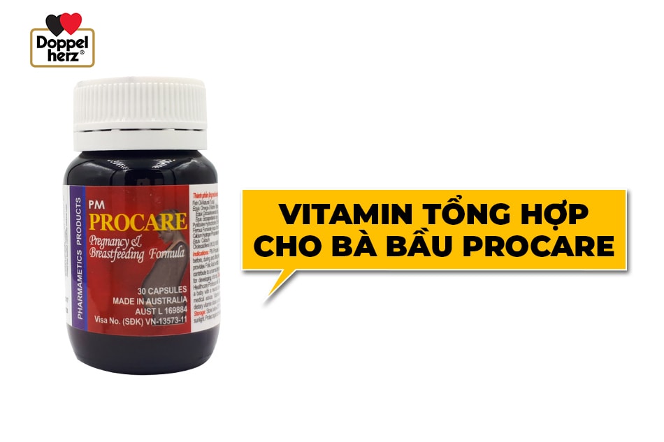 Vitamin tổng hợp cho bà bầu Procare