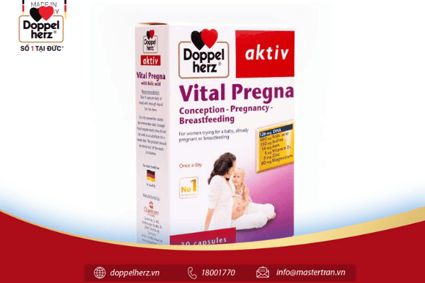 Vitamin e cho bà bầu - Vital Pregna