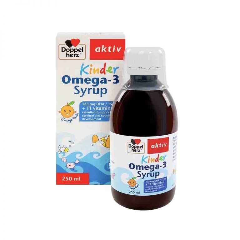 Thực phẩm bảo vệ sức khỏe Kinder Omega3 Syrup