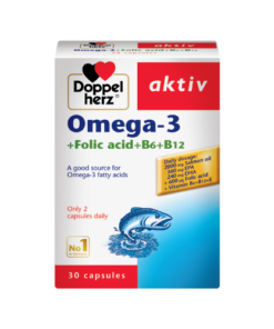 Thực phẩm bảo vệ sức khỏe Omega-3 + Folic axit + B6 + B12