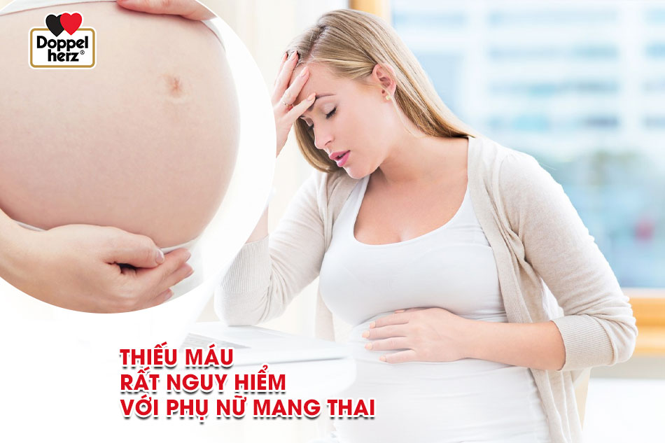 Mẹ bầu không nên xem thường thiếu máu khi mang thai