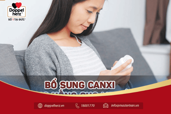 Bổ sung Canxi dạng uống cho mẹ bầu