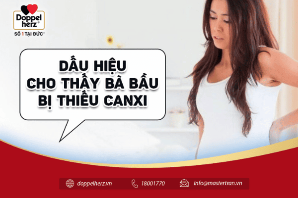 Dấu hiệu cho thấy bà bầu bị thiếu canxi