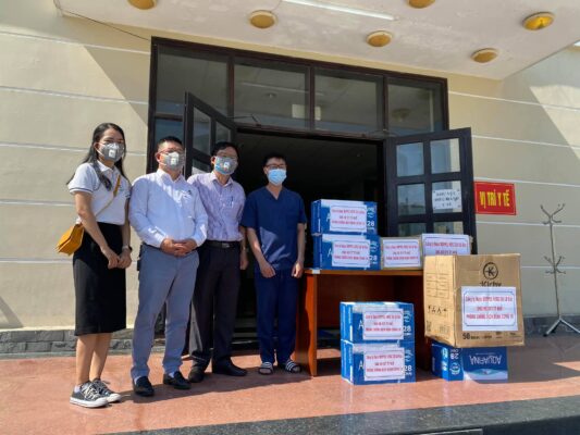 Doppelherz ủng hộ trung tâm cách ly T1 Thừa Thiên Huế