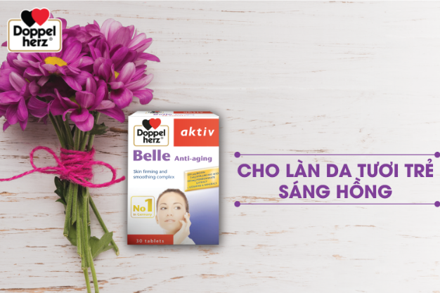 Belle Anti-aging chứa các dưỡng chất giúp nuôi dưỡng một làn da sáng khỏe, giảm nhăn hiệu quả