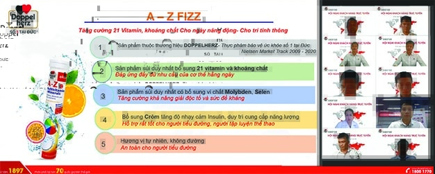 Đông đảo nhà thuốc hưởng ứng hội nghị khách hàng online