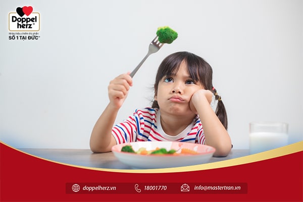 Biếng ăn lớn là tình trạng thường gặp ở những bé từ 1 - 5 tuổi