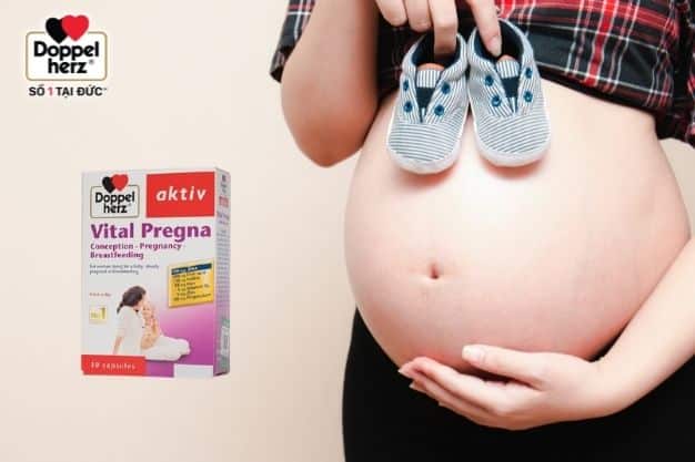 Vital Pregna là viên uống vitamin bổ sung dinh dưỡng hiệu quả cho mẹ bầu