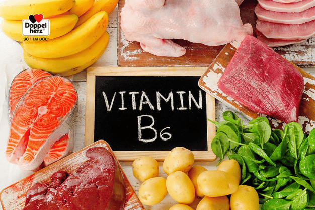 Mẹ bầu có thể bổ sung các thực phẩm giàu vitamin B6 hay các viên uống chứa vitamin B6 để giảm tình trạng ốm nghén