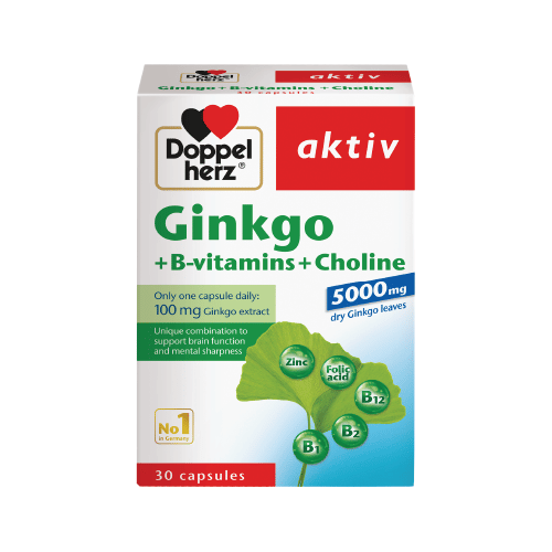 Ginkgo + Vitamin B + Choline