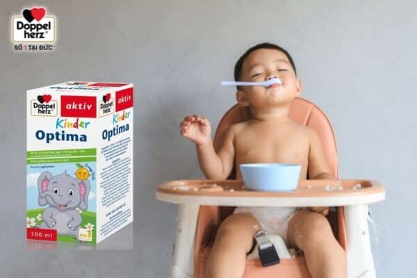 Bố mẹ hãy bổ sung Kinder Optima để kích thích trẻ ăn ngon hơn