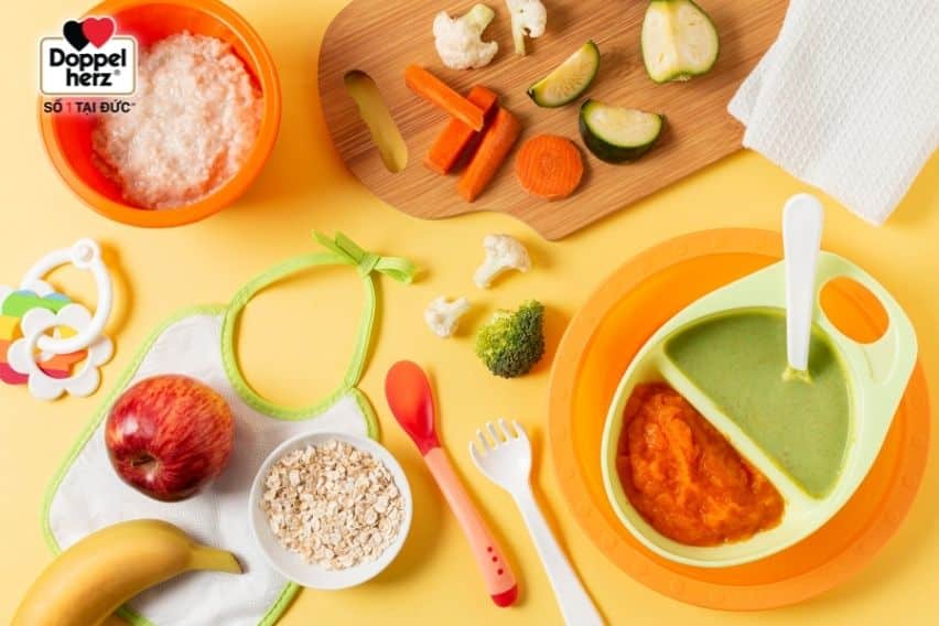 Cần đảm bảo cung cấp đầy đủ chất dinh dưỡng cho trẻ, đặc biệt là 4 nhóm dưỡng chất chính