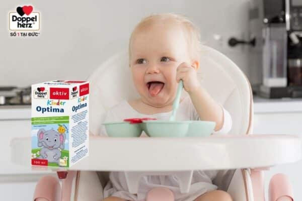 Kinder Optima giúp bổ sung các dưỡng chất quan trọng cho sự phát triển của bé