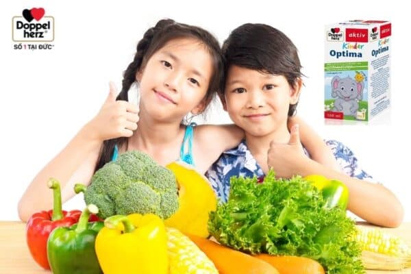 Siro Kinder Optima bổ sung vitamin tổng hợp giúp trẻ ăn ngon miệng hơn