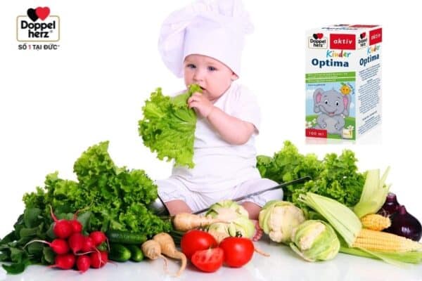 Kinder Optima là thực phẩm chức năng giúp trẻ ăn ngon miệng và tiêu hóa tốt hơn