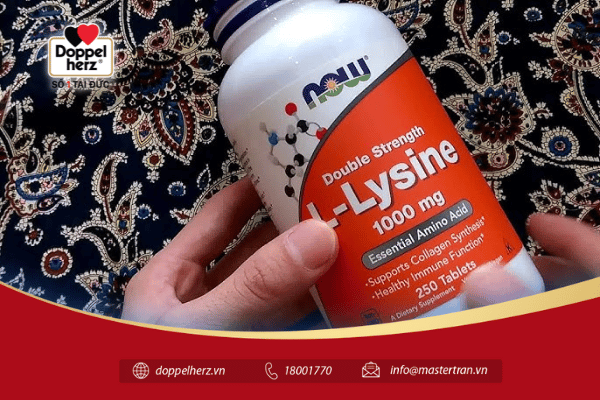 Viên uống trị mụn nội tiết Lysine