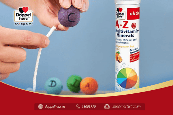 Multivitamin viên của Doppelherz - sản phẩm lý tưởng cho mọi nhà