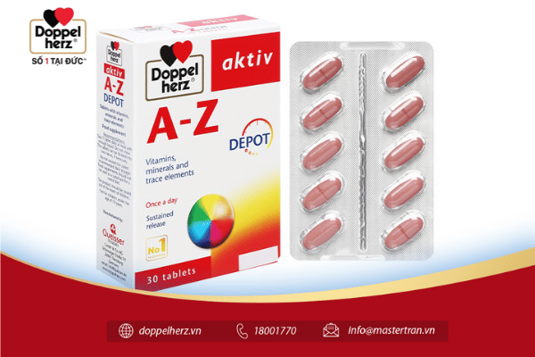 A-Z Depot - vitamin tổng hợp cho trẻ 10 tuổi trở lên rất được ưa chuộng tại Đức