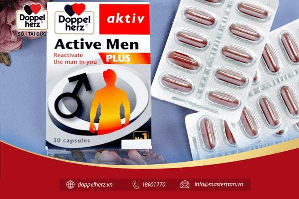 Active Men Plus Doppelherz là giải pháp chữa rối loạn cương dương tại nhà cho phái mạnh