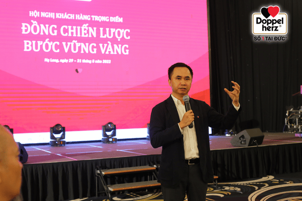 Ông Trần Minh Thao (TGĐ Công ty CP Martertran) phát biểu tại sự kiện