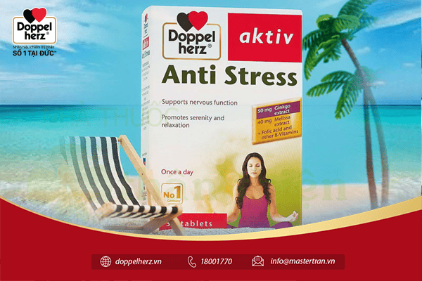 Anti Stress Doppelherz - giải pháp cho bệnh rối loạn máu não