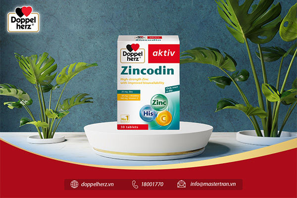 Sử dụng thực phẩm bảo vệ sức khỏe Zincodin để tăng cường đề kháng cho cơ thể