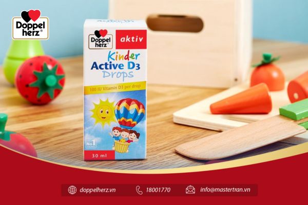 Vitamin D3 Doppelherz Aktiv Kinder Active D3 Drops là sản phẩm rất được ưa chuộng