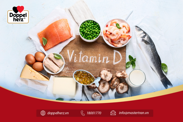 Vitamin D có tác dụng là giúp trẻ hấp thụ canxi để giữ cho xương chắc khỏe.