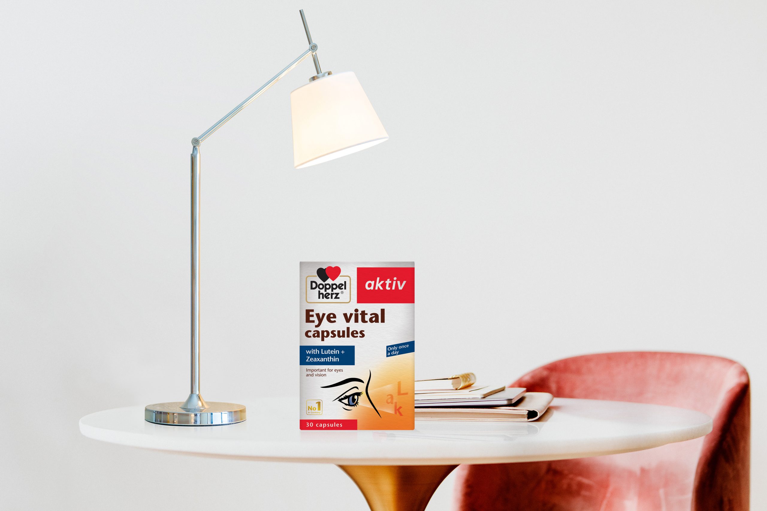 Sử dụng Doppelherz Eye Vital để tăng cường thị lực