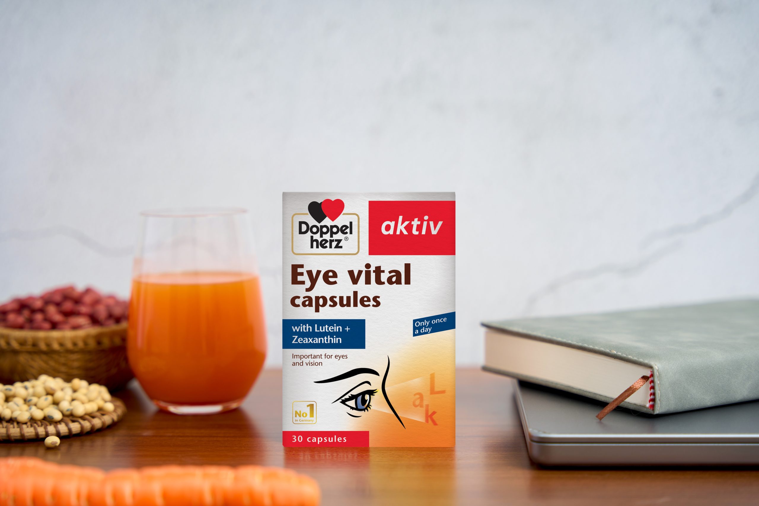 Dùng viên uống bổ mắt Doppelherz Eye Vital khi suy giảm thị lực
