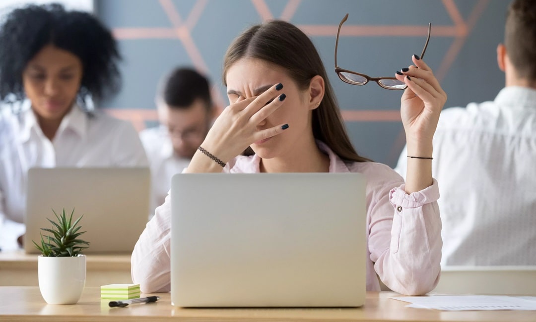 Doppelherz Eye Vital giải pháp hỗ trợ chăm sóc mắt khi sử dụng máy tính thường xuyên