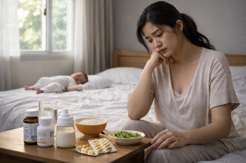 phụ nữ cho con bú