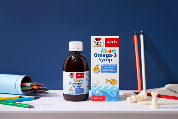 Thực phẩm bảo vệ sức khỏe Doppelherz Aktiv Kinder Omega 3 syrup