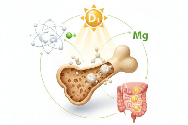 Bổ sung canxi magie vitamin D3 cho cơ xương khớp
