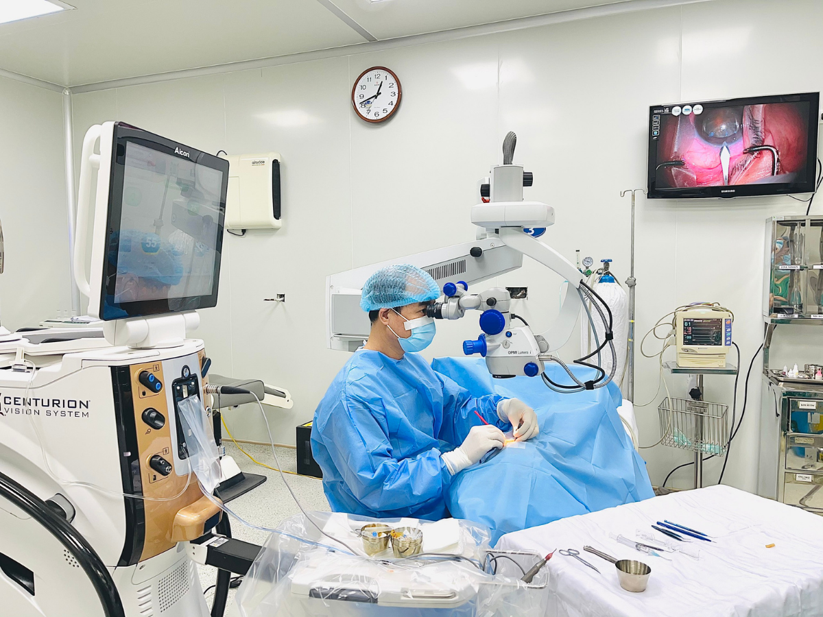 Phương pháp điều trị mắt bị cườm khô