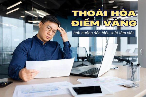 thoái hóa điểm vàng giảm hiệu suất công việc